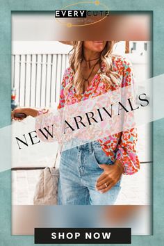 Women Autumn New Boho Print Blouses Shirts Retro Loose Floral Pattern V-neck Pullover Tops Harajuku Oversized Long Sleeve Blusas Trendy Oversized V-neck Blouse, Oversized V-neck Blouse For Spring, Trendy Multicolor V-neck Blouse, Oversized Long Sleeve, Boho Print, Outerwear Women, Printed Blouse, Harajuku, Floral Pattern