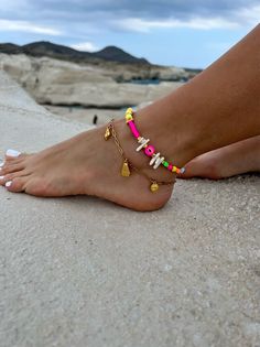 Add some sparkle and style to your summer with these fabulous handmade anklet bracelets from Christina Christi Store! Colorful Beads Anklet For Beach Season Vacation, Colorful Beaded Anklets For Beach Vacation, Colorful Beaded Anklets For Vacation And Beach Season, Multicolor Beaded Anklets For Vacation, Colorful Beads Anklet For Beach Season, Colorful Beaded Anklets For Beach, Colorful Beaded Anklets For Beach Season, Pink Trendy Anklets For The Beach, Trendy Pink Beach Anklets