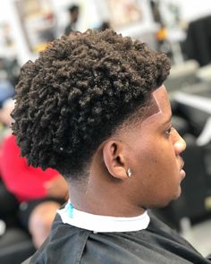 Side Fade Haircut Men Black, Black Taper Fade Haircut, Trending Haircuts Men, All Around Taper Fade Black Men, Side Trim Haircut Men, Afro With Taper Fade, Side Taper Fade, Side Fade Haircut Men Medium Long