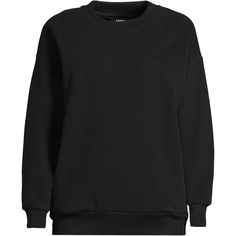 Your go-to top whether you’re working out or chilling out. This cotton-rich fleece sweatshirt has you covered in and out of the gym. It is designed for ultimate comfort, boasting a relaxed fit with stylish drop shoulders and banded trim at the neck, cuffs, and hem, plus on-seam side pockets too. This isn’t just any sweatshirt—it's a reliable choice for effortless style that easily pairs with joggers and jeans. Sweatshirt With Ribbed Cuffs For Gym, Solid Sweatshirt With Ribbed Cuffs For Gym, Cozy Fit Gym Sweatshirt With Ribbed Cuffs, Gym Sweatshirt With Ribbed Cuffs, Cozy Workout Sweatshirt With Ribbed Cuffs, Solid Color Sweatshirt With Ribbed Cuffs For Workout, Solid Sweatshirt With Ribbed Cuffs For Workout, Fleece Sweatshirt With Ribbed Cuffs For Gym, Relaxed Fit Fleece Sweatshirt For Gym