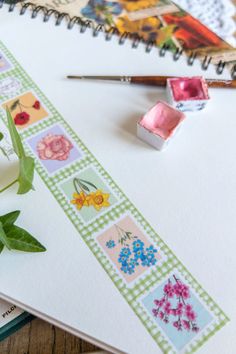 Washi tape Printemps