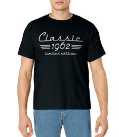 PRICES MAY VARY. Lightweight, Classic fit, Double-needle sleeve and bottom hem Classic Graphic Print T-shirt For Birthday, Classic Birthday T-shirt With Letter Print, Classic T-shirt With Letter Print For Birthday, Classic Short Sleeve Birthday T-shirt, Classic Letter Print T-shirt For Anniversary, Classic Letter Print T-shirt For Birthday, Casual Short Sleeve T-shirt For Anniversary, 62nd Birthday, 80th Birthday