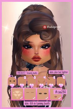 ₊˚⊹ ; #dresstoimpress #custommakeup #makeup #outfit #roblox