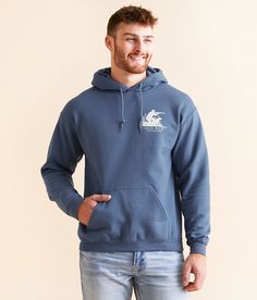 Old Row Duck Dog Hooded Sweatshirt - Blue Medium, Men's Indigo Graphic fleece lined sweatshirt Front pouch pocket. 50% Cotton 50% Polyester. Machine wash cold. Non-chlorine bleach. Tumble dry low. Do not iron. Do not dry clean. Apparel & Accessories > Clothing > Shirts & Tops Duck Dog, Blue Long Sleeve Sweatshirt With Double-lined Hood, Old Row, Blue Soft-washed Hooded Sweatshirt, Blue Fleece-lined Sweatshirt For Outdoor, Men's Sweatshirts, Sweatshirt For Men, Accessories Clothing, Mens Sweatshirts