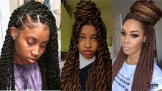 Thinking of wearing another hairdo this week? Here are the best Senegalese twists hairstyles to make you look like a diva. See pictures and... Short Twists, Senegalese Twists, Two Strand Twists, Braided Hairdo, Hair Bonnet, African Braids