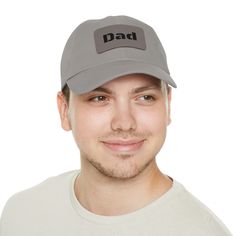 These personalized Dad hats come with an unstructured, six-panel, low-profile and a pre-curved visor for that signature look. Each hat features 100% bio-washed chino twill, a self-fabric, tri-glide buckle closure with antique brass - a detail that any dad would appreciate.  .: Materials: 100% bio-washed chino twill (hat), 100% faux leather (patch) .: Unstructured, six-panel, low-profile .: Pre-curved bill .: Blank sourced from Bangladesh .: Sewn-in label .: NB! Hand-wash only Gray Hat With Logo Patch And Curved Brim, Casual Snapback Hat With Flat Bill For Father's Day, Casual Outdoor Baseball Cap For Father's Day, Casual Flat Bill Snapback Hat For Father's Day, Casual Father's Day Snapback Hat With Letter Print, Customizable Casual Dad Hat With Curved Bill, Adjustable Dad Hat For Father's Day, Customizable Casual Cotton Dad Hat, Gray Curved Brim Dad Hat For Outdoor