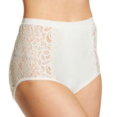 Ladies Look And Feel Sexy In This Bali One Smooth U Tummy Smoothing Brief Panty With Lace Sides Design To Smooth You With Soft, Light, Everyday Control. Color - Ivory, Size 6(M), 7(L), 8(Xl) *** New Wt*** High Waist Bottoms With Lace Trim For Daywear, White Fitted Bottoms Partially Lined, White Fitted Partially Lined Bottoms, Lace Fitted Bottoms With Lined Body, Fitted Lace Bottoms With Lined Body, Fitted White Bottoms Partially Lined, Fitted Partially Lined White Bottoms, Feminine Bra Friendly Brief Bottoms, Elegant Shaping Summer Bottoms