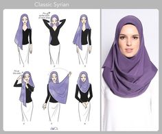 Classic Syrian style Style Année 20, Muslimah Style