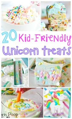 20 kid - friendly unicorn treats