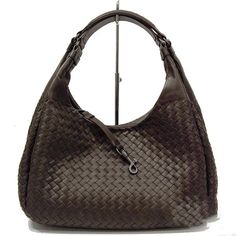 Bottega Veneta Intrecciato Shoulder Bag Dark Brown Brand: Bottega Veneta Color: Dark Brown Luxury Shoulder Bag With Intrecciato Weave For Shopping, Elegant Brown Hobo Bag With Woven Leather, Luxury Brown Hobo Bag With Braided Handles, Luxury Hobo Bag With Leather Handles, Luxury Intrecciato Weave Shoulder Bag For Shopping, Designer Business Shoulder Bag With Braided Handles, Designer Shoulder Bag With Braided Handles For Business, Designer Intrecciato Office Bag, Intrecciato Weave Shoulder Bag For Business