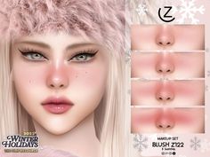 The sims 4 Sims 4 Cc Tsr Makeup, Ts4cc Makeup, Sims 4 Blush Cc, Sims4 Makeup, Sims 3 Makeup, Sims Makeup, Cc Makeup, Mods Sims 4, Sims 4 Couple Poses