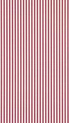 a red and white striped wallpaper with vertical lines on the bottom half of it