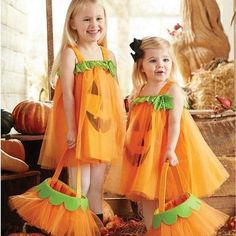 Tulle Pumpkin, Pumpkin Tutu, Print Mesh Dress, Pumpkin Dress, Jack O'lantern, Pumpkin Costume, Kids Party Dresses, Dress Up Costumes, Fantasias Halloween