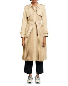 Trench Beige, 2020 Fashion Trends, Casual Tie, Pretty Blouses, Trench Coats Women, Outerwear Coats, Blazer Jacket, Coats For Women, Trench Coat