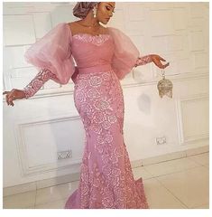 Latest Lace Styles, Nigerian Lace Dress, Aso Ebi Lace, Aso Ebi Lace Styles, Nigerian Lace Styles, African Lace Styles, Lace Gown Styles, Prom Dress Plus Size, Lace Dress Styles