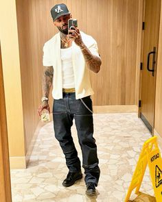 Dressed Up Men Outfits, Birthday Outfits For Guys, Gunna Outfits 2024, Black Men’s Date Outfit, Polo Outfit Men Street Styles, Tattoos For Dark Skin Men Black Man, New Years Outfits Men, Stonewash Jeans Outfit, Black Guy Fashion Casual