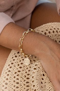 The Coin Bracelet Coin Charm Bracelet, Coin Bracelet, Coin Ring, Gold Coin, Coin Jewelry, Special Jewelry, Layered Jewelry, Coin Pendant, Dream Jewelry