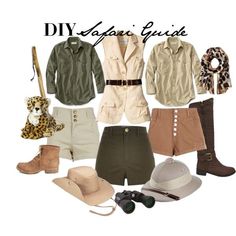 safari jungle costume diy outfits guide party costumes outfit theme clothes women polyvore dress themed animal easy adults chic clothing Halloween Safari Costumes, Safari Barbie Costume, Paleontologist Costume Women, Zookeeper Costume Women's, Safari Theme Outfit Women, Safari Theme Party Outfits Women, Safari Theme Costume, Safari Theme Party Outfits, Safari Outfit Women Costume