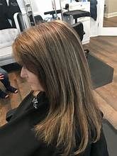 blending in greys in brown hair pictures - Yahoo Image Search Results Bayalage Highlights, Brown Layered Hair, Hair Color Ideas For Brunettes Balayage, Highlights Grey, Gray Highlights, Hair Blending, Dark Brunette Hair