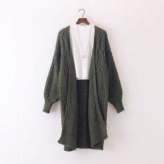 open stitch knitted long cardigan Long Oversized Cardigan, Poncho Pullover, Long Cardigans, Knit Poncho Sweater, Women Long Cardigan, Pull Oversize, Cardigan Oversized, Gilet Long, Chunky Knit Cardigan