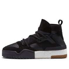 adidas originals adidas Alexander Wang x AW BBall 'Black' Black/White/Black Sneakers/Shoes Adidas Alexander Wang, Alexander Wang Shoes, White Camo, Sneakers Adidas, Black Gums, Hi Top, Black Sneakers, Stylish Sneakers, Adidas Tubular Defiant