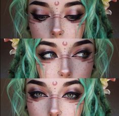 Nem Halloween Makeup, Cool Makeup, Halloween Make-up Looks, Witch Makeup