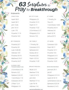 an image of the bible's daily schedule with flowers and leaves on it, in white