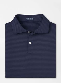 Crafted from a soft performance fabric with a luxurious feel, these versatile shirts take a more elevated approach with details like mother-of-pearl buttons. Designed in our Tailored Fit, this polo is finished with our Edwin Spread Collar and a two-button placket. Polo Pullover, Golf Shoes Mens, Vests Mens, Performance Fabric, Pearl Buttons, Ladies Golf, T-shirt Polos, Sports Shirts, Sport Coat