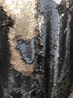 the sequins on this jacket are very shiny