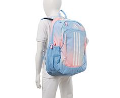 adidas Young BTS Creator 2 Boys’/Girls' BackPack Be ready to flip your activity whenever with the adidas Young BTS Creator 2 BackPack. Organization is handled by the roomy main compartment and three zip pockets, including a small one just right for keys or sunglasses. Wipeable material means no worries about spills with side water bottle pockets for easy access. Synthetic material  Padded shoulder straps Laptop sleeve Water bottle pockets Top carry handle School Backpack With Adidas Logo, Sporty School Backpack With Adidas Logo, Sporty Adidas Logo School Backpack, Sporty Adidas School Backpack, Adidas Blue Backpack, Adidas Sports Bag In Pink, Casual Adidas Logo Backpack, Sporty Pink Backpack For Sports, Blue Sporty Adidas Bag