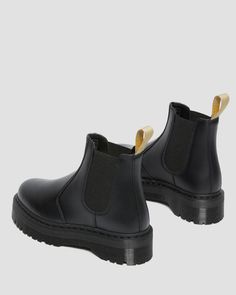 Vegan 2976 Felix Platform Chelsea Boots in Black | Dr. Martens Black Dr Martens, Platform Chelsea Boots, Stylish Fall Outfits, Black Chelsea Boots, Stunning Outfits, Goodyear Welt, Us Man, Chelsea Boot, Platform Boots