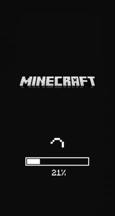 an old - school computer game with the words minecraft on it