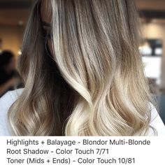 Wella Color Formulas, Mushroom Brown Toner Formula Wella, Wella Root Smudge Formula, Wella Professional Formulas, Wella Smokey Ash Blonde, Colour Touch Wella