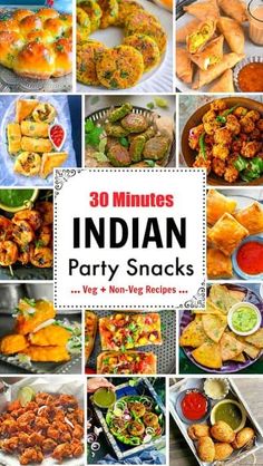 Indian Party Snacks, Paneer Pizza, Street Food India, Curry Puff, Aloo Tikki, Non Veg Recipes, Birthday Party Snacks, Pani Puri