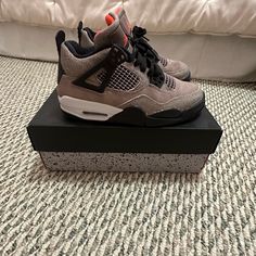 Authentic, Purchased From Stockx, Excellent Condition, Worn Once Jordan Retro 4 Taupe Haze, Taupe Haze, Air Jordan Retro 4, Jordan Retro 4, Retro 4, Air Jordan Retro, Shoes Air, Kids Jordans, Air Jordans Retro