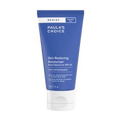 RESIST Skin Restoring Moisturizer with SPF 50 | Paula's Choice Oily Skin Care Routine, Makeup Wishlist, Paula's Choice, Skin Care Collection, Paulas Choice, Acne Care, Oily Skin Care, Best Moisturizer, Moisturizer With Spf