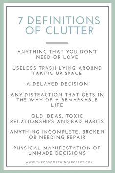 the 7 things you need to know about clutter in your life and how to use it