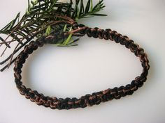 This hemp design is created using two strands, one black and one dark brown, with a spiral or square knot weave and finished with a wooden bead and double loop closure. Hemp Jewelry, Hemp Necklace, Double Weave, Necklace Mens, Square Knot, Necklace Black, Choker Necklaces, Photo Bracelet, Wooden Beads