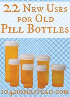 Pill Bottle, Center Ideas, Medicine Bottles, Recycled Projects