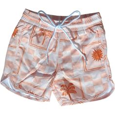 Our traditional boys boardshort with elastic waist and back pocket detail | Citrine Kids Swim - Gus Boardies, Tile Print (Pink, Size 8Y) | Maisonette collects the best children’s products from around the world (unlike Zulily, Etsy, The Tot, Farfetch Kids, Childrensalon, Crate and Kids, Kohls, Wayfair, Buy Buy Baby, Nordstroms, Mini Boden, J.Crew Factory, or PotteryBarn Kids), creating a curated shopping experience for you. Think of us as your shortcut to fashion for litte ones! Pink Swim Trunks With Built-in Shorts For Beach Season, Pink Swim Trunks With Built-in Shorts For Summer, Pink Swimming Shorts For Summer, Pink Beachwear Swim Trunks With Built-in Shorts, Casual Short Swim Trunks For Summer Activities, Sporty Bottoms For Summer Activities, White Swim Trunks For Summer, Cotton Swimwear For Summer Activities, Pink Short Swimwear For Summer