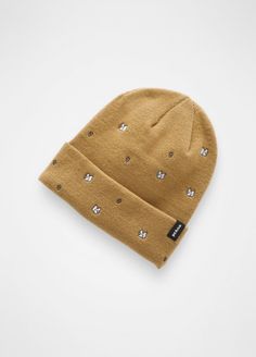 Stay Cozy In This Beanie With Embroidered Details That Nod To Nature. Brown Squirrel, Unisex Accessories, Go Outside, Lower Case Letters, Granola, Recycling, Shop Now, Hats, Nature