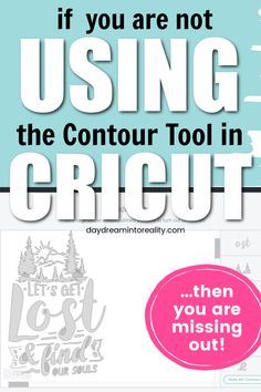 an advertisement with the words, if you are not using the contour tool in circuit