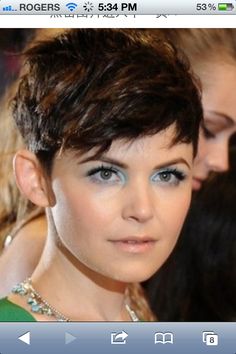 帅气，有型 Haircut Options, 2014 Hair Trends, Long Pixie Hairstyles, Ginnifer Goodwin, Cute Short Haircuts, Short Hair Trends, Pixie Styles, Hair Haircuts