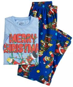 Simpsons Christmas, Pants Pjs, Pants And Shirt, Pjs Set, Warm Pants, Mens Loungewear, Lounge Pajamas, Pj Pants, Sleep Pants