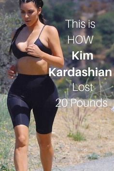 this is how kim kardashian lost 20 pounds