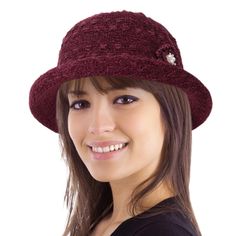 PRICES MAY VARY. Material: The knit warm bucket hat is made of 70% Acrylic, 30% Cotton,Soft and comfortable plush knit fabric warms your head and ears for all day wear. Fitted Size :Best fits for 22-22.8" (56-58cm). Crushable & Packable: You can fold or roll-up it and tuck in away in suitcase or backpack, great for parties, outdoor walking, holiday vacation . Also it can regain its shape easily. Features: Fashionable side flower design, rave exquisite wrinkled surface, elegant and generous, vint Side Flower Design, Women Winter Hats, Vintage Bucket, Walking Holiday, Casual Formal Dresses, 1920s Vintage, Bowler Hat, Cloche Hat, Popular Colors