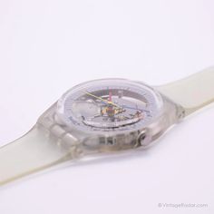 Mint 1985 Swatch GK100 JELLY FISH Watch | ULTRA RARE Original Swatch – Vintage Radar Mechanical Watch