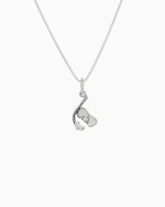 The Snorkel Charm is handcrafted in sterling silver and features our reef texture throughout. Wear this piece as a special reminder of swimming with turtles and other marine life. Pair with your favorite hook bracelet or dainty chain, sold separately. Metal: Sterling silver Dimensions: 20mm x 15mm Style #: C212 Ocean-inspired Silver Charms Jewelry, White Gold Sterling Silver Jewelry With Lobster Clasp, Sterling Silver Jewelry With Lobster Clasp For Everyday, Everyday Sterling Silver Jewelry With Lobster Clasp, Ocean-inspired Sterling Silver Pendant Jewelry, Adjustable Sterling Silver Fish Hook Jewelry, Sterling Silver Fish Hook Jewelry Gift, Sterling Silver Jewelry With Fish Hook For Gift, Swimming With Turtles