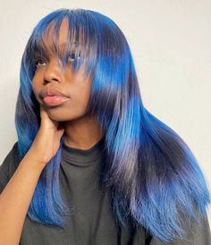 Lola Hair, Exotic Hairstyles, Best Hair Dye, Frontal Wig Hairstyles, Creative Hair Color, Dyed Hair Inspiration, Pretty Braided Hairstyles, Pretty Hair Color, 90s Hairstyles