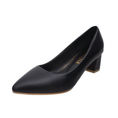 Gender: Women Item Type: Pumps With Platforms: Yes Outsole Material: Rubber Closure Type: Slip-On Insole Material: PU Platform Height: 0-3cm Toe Shape: Pointed Toe Lining Material: PU is_handmade: Yes Heel Type: Square heel Heel Height: Med (3cm-5cm) Fashion Element: Shallow Occasion: Casual Upper Material: PU Pump Type: Basic Season: Spring/Autumn Casual Summer Court Shoes For Office, Casual Summer Court Shoes For Workwear, Casual Synthetic Heels With Pointed Toe, Casual Pointed Toe Synthetic Heels, Casual Synthetic Pointed Toe Heels, Casual Low Heel Court Shoes For Office, Casual Pointed Toe Court Shoes For Summer, Casual Synthetic Court Shoes For Spring, Casual Pointed Toe Court Shoes With Padded Heel